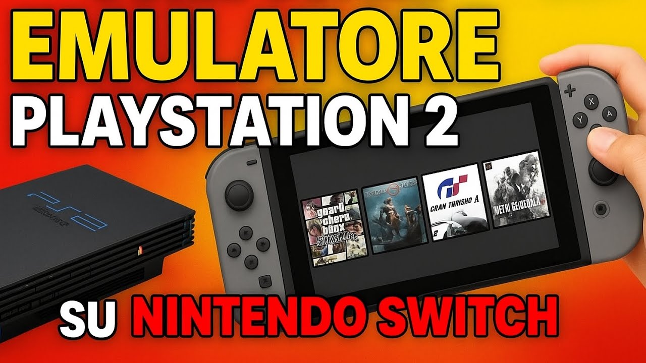 PLAYSTATION 2 SU NINTENDO SWITCH! SWITCH MODIFICA HOMEBREW 2025