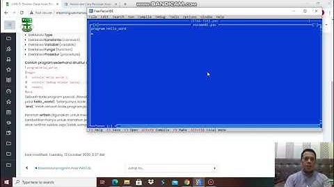STRUK DASAR PROG PASCAL