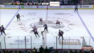 Game 37 Philadelphia Flyers vs Colorado Avalanche 31 december 2014