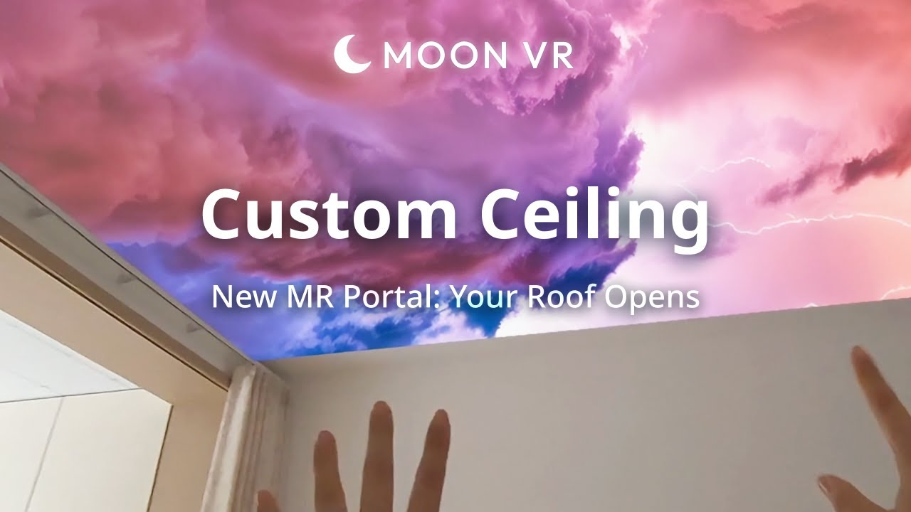 Opened up the ceiling in MR — now you can live under space, sakura trees, or Ghibli skies