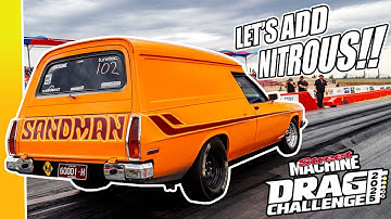 Installing NITROUS on the AUSSIE 308 Sandman in the PITS at Drag Challenge 2025!!