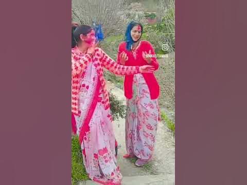holi me masti maami ki phadi