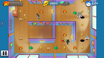 Tom and Jerry Mouse Maze - Bedroom Level 6-7 - Tom and Jerry Cartoons Games For Kids