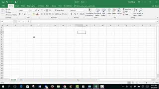 MS Excel 2016 -- Video A (The Basics of Excel)