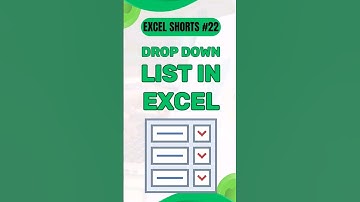 📋 Excel Pro Tip: Create a Drop-Down List Like a Pro! 📉🔄 #Shorts #ExcelTips #excelshorts