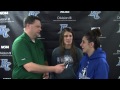 Taylor Kreider and Kendra Beittel talk about Elizabethtown's 1,000th win