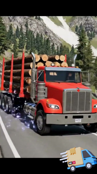 3D Tanker Truck Crash While Turning | Intense Animation!  #3danimation  #trailer #shorts