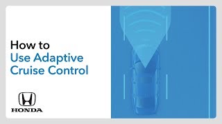 How to Use Adaptive Cruise Control (ACC) with Low-Speed Follow