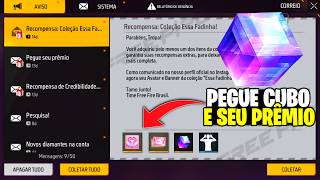 PEGUE AGORA! BANNER FADINHA, CUBO MÁGICO E EMOTE GRÁTIS NO FREE FIRE