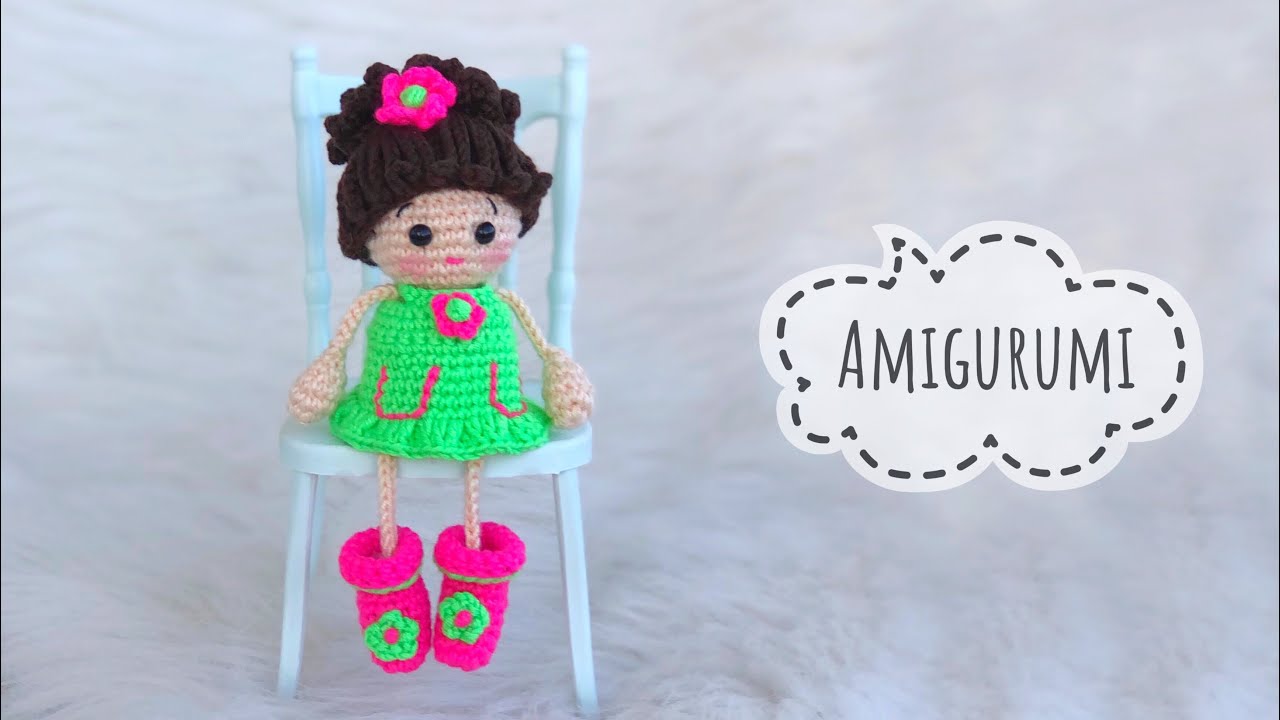 АМИГУРУМИ |  Милая куколка 😍 ( как сделать? )