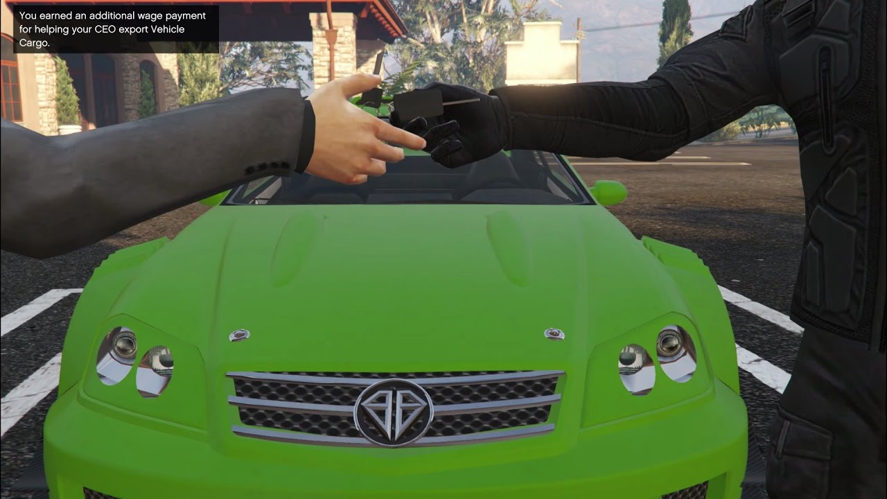 Ep94 1st Vehicle Delivery CEO Import Export Mission! Let's Play GTA 5