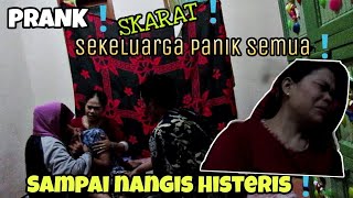 PRANK | Kejang Kejang S3karat❗ bikin keluarga panik semua. Orangtua sampe nangis histeris❗