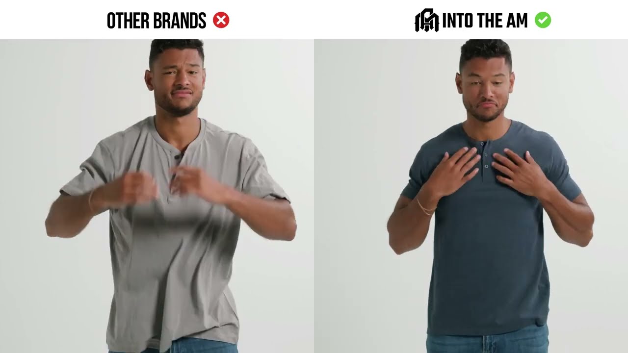 The Perfect Henley Tee for Every Day | INTO THE AM - YouTube
