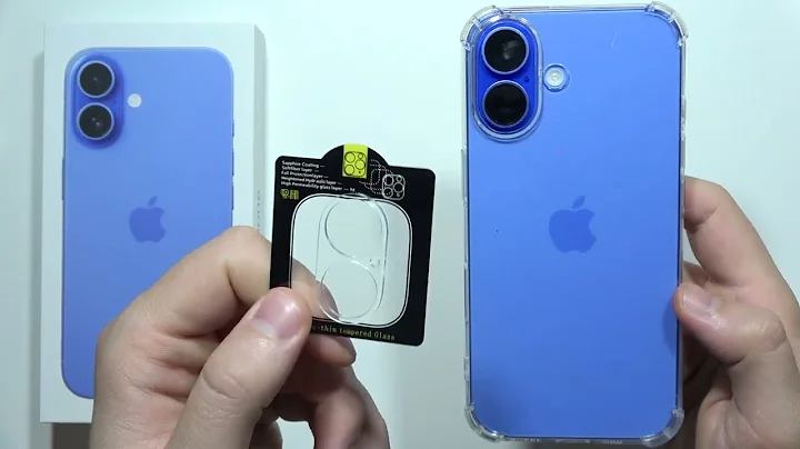 iPhone 16: How to Install Camera Protector