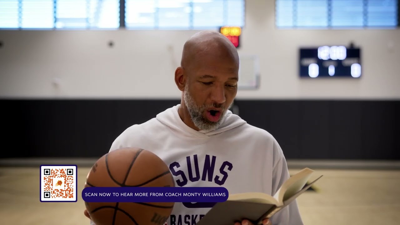 Coach Monty Williams and Schwartz Laser Eye Center