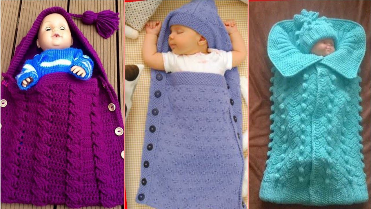 Latest crochet baby sleep bag design 2023 YouTube