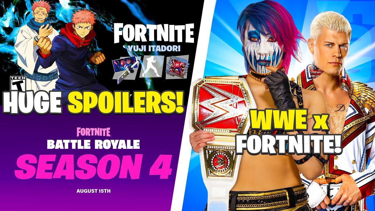 WWE stars set to join Fortnite in upcoming collab - Dexerto
