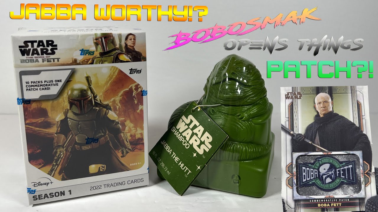 Unboxing: Boba Fett Season 1 trading card blaster box (Topps 2022