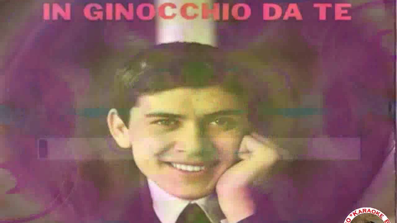 Gianni Morandi In ginocchio da te KARAOKE FAIR USE - YouTube