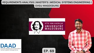 REQUIREMENTS ANALYSIS | MASTER’S | MEDICAL SYSTEMS ENGINEERING | OVGU MAGDEBURG | EP. 69