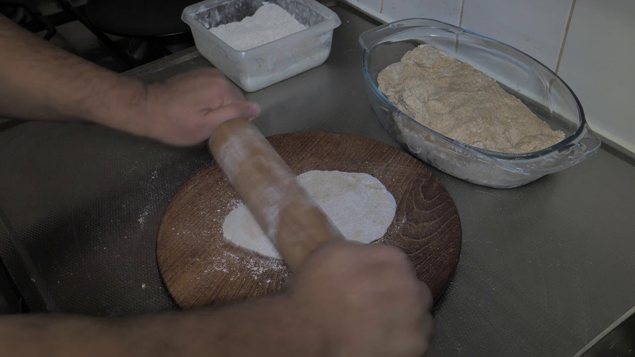 Pakistani man making roti for first time | Dough | Atta | How to make ...