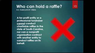 Raffle Compliance Webinar