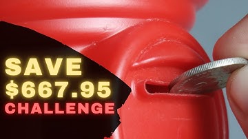Savings Money Challenge 2020 ($667.95) March Update #6