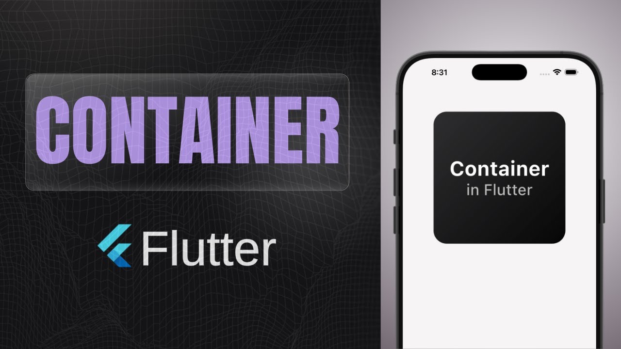Container widget | Flutter - YouTube