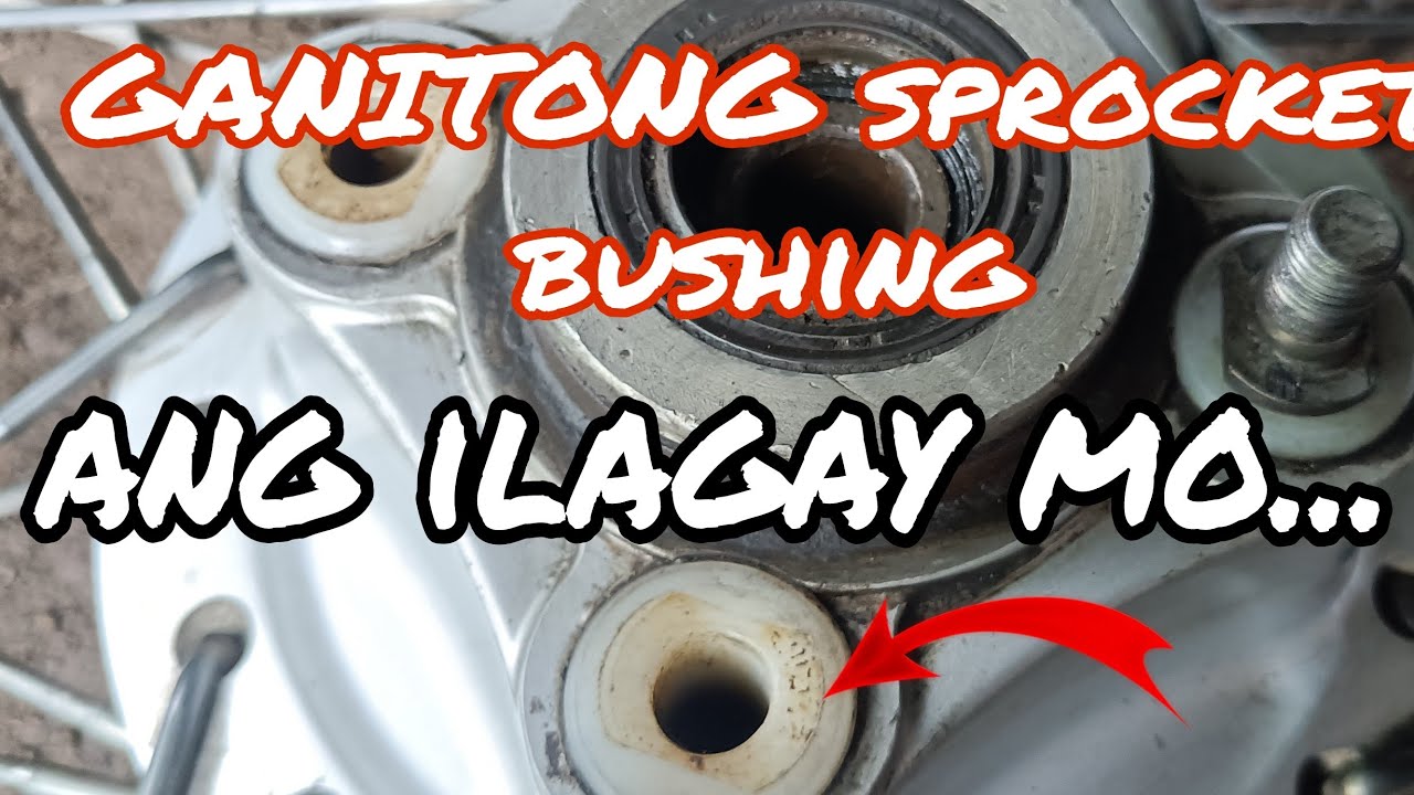 Ganitong sprocket bushing ang ilagay mo..#spocketbushing#honda#plasticbushing