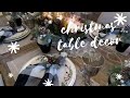 CHRISTMAS TABLE DECORATIONS IDEAS | DECORATE WITH ME