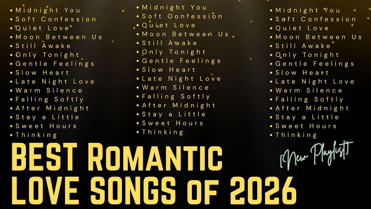 Beautiful Love Ballad - Easy Listening Music 2026 - Beautiful Love Song, New Playlist 2026