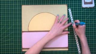 Faith Abigail Designs - Cherry Blossom Single Page Scrapbook Layout Tutorial
