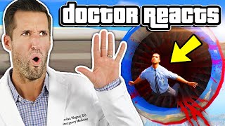 Er Doctor Reacts To Wildest Grand Theft Auto Gta Injuries