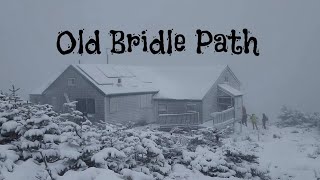 Old Bridle Path to Greenleaf Hut! (Most the way up Mt. Lafayette)