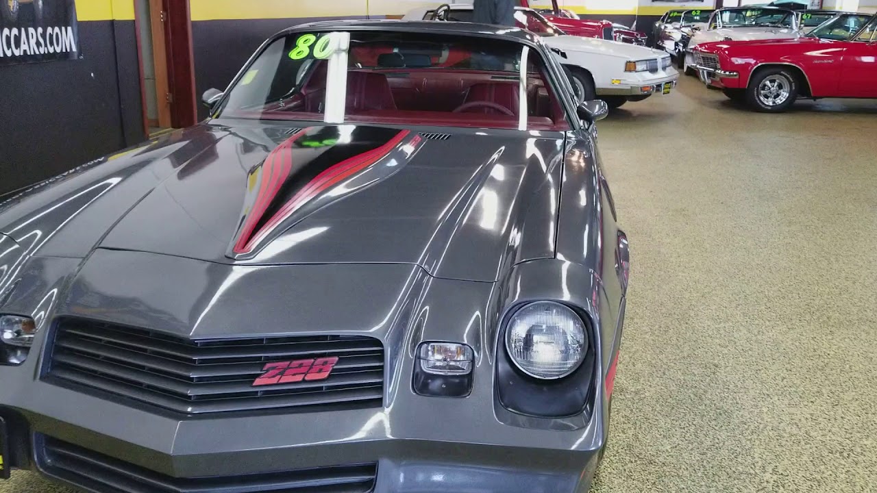 1980 Chevrolet Camaro Z28 for sale - YouTube