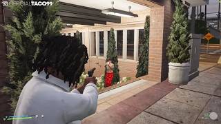 Taco smokes BSK on their Block after Heated OTT Gio Phonecall | Prodigy RP | GTA RP screenshot 4