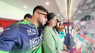 ನಮ್ಮ ಅಮ್ಮ&amp; ತಂಗಿ Platinum Lounge ನೋಡಿ Full Shock 😍| Chinnaswamy Stadium🏟️ 