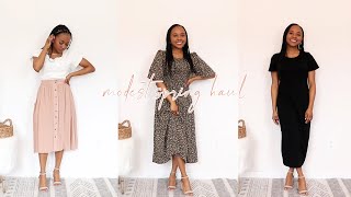 Spring Modest Clothing Haul | Feminine Finds from The Main Street Exchange