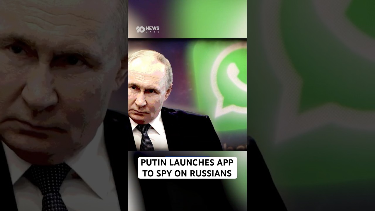 How Putin’s New Messaging App Could Be Used To Spy On Russian Citizens | 10 News