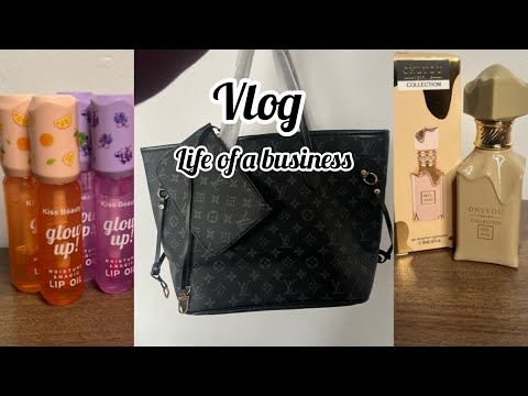Vlog :Life of a business owner/lots of unboxing