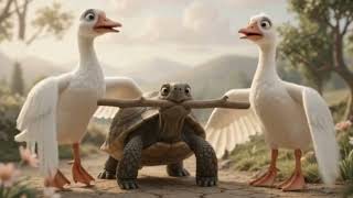 The Tortoise Who Couldn’t Stay Silent | An Ancient Persian Tale 🐢🦢