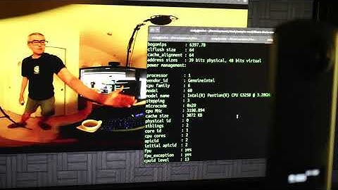 RICOH THETA Live Streaming on x86 Linux Test Clip