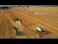 BIG harvest in Poland | Kombinat Rolny Kietrz & Inwestrol Zorawina  | 11x Claas, NH, JD combines