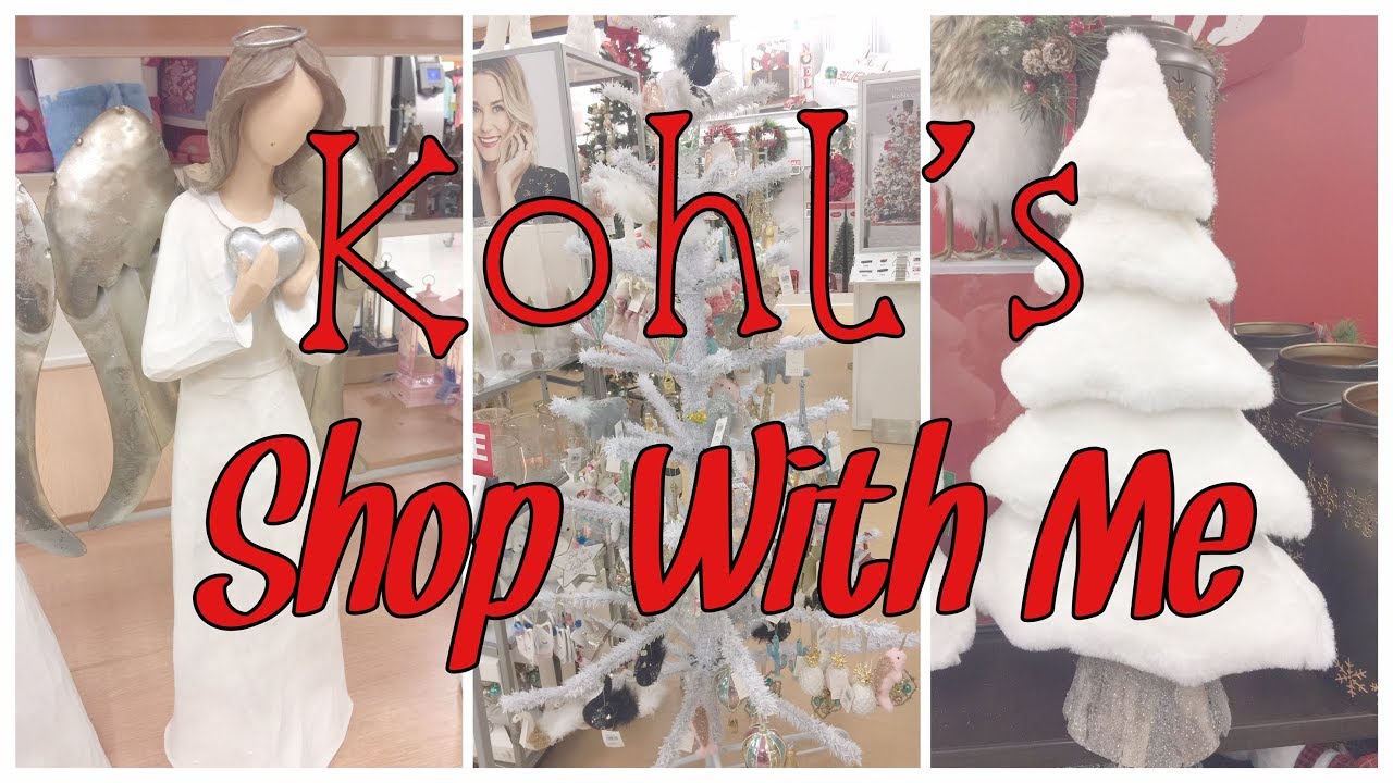 KOHL'S SHOP WITH ME FALL AND CHRISTMAS DECOR YouTube