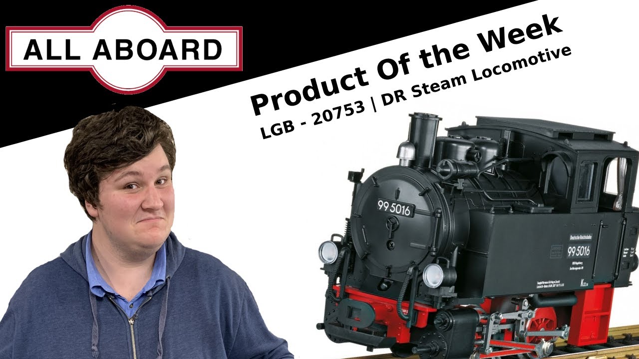 Product Of The Week | LGB - 20753 DR Steam Locomotive - YouTube