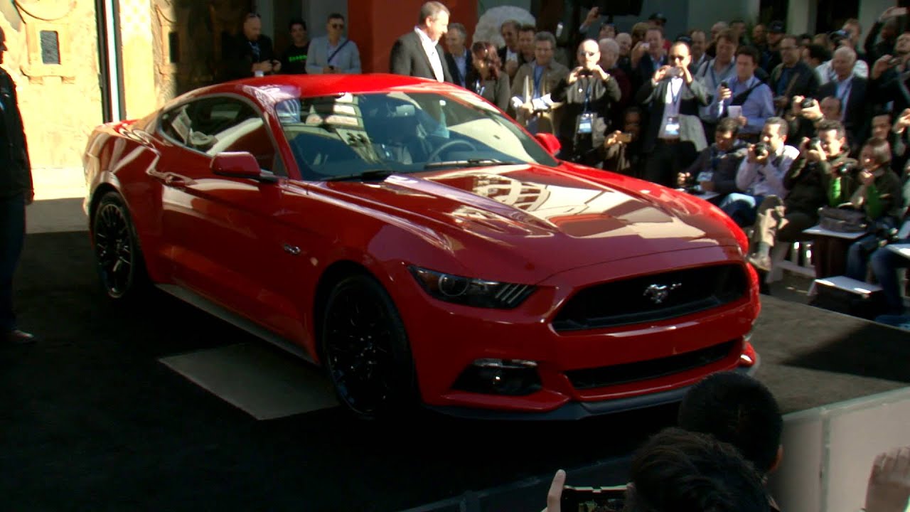 2015 Ford Mustang Reveal in LA