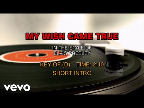 Video thumbnail for Elvis Presley - My Wish Came True