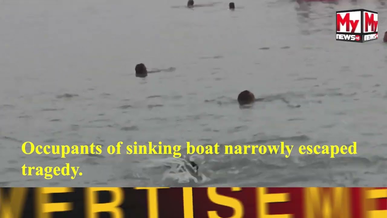 🔸 Assam boat race capsize as boat sinks in the midst of the race