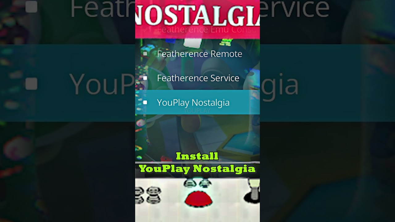 How-To ▶ Nostalgia Games // YouPlay Nostalgia // Kodi // Retroarch #shorts