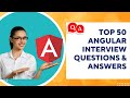 Top 50  Angular Interview Questions and Answers | Angular Interview Questions | MCQ Quiz